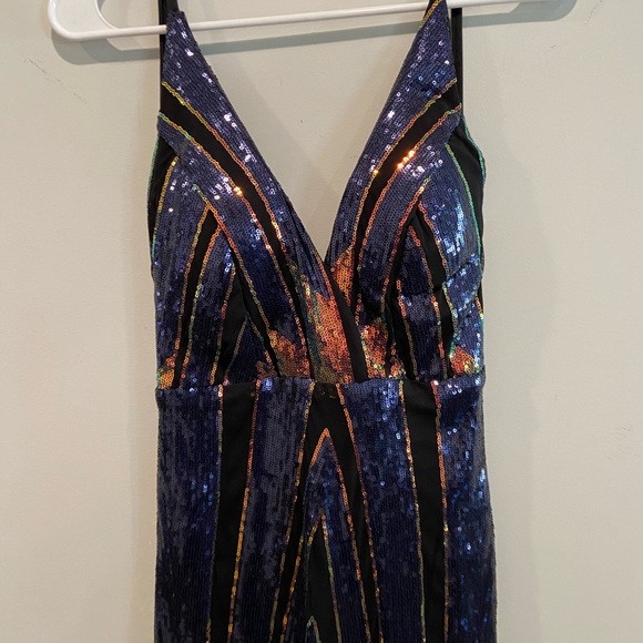 Sequin Evening Gown. Pageant. red carpet. Events - Picture 10 of 14